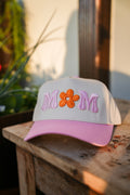 MOM FLOWER CANVAS CAP